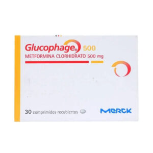 Glucophage 500mg Tab sat
