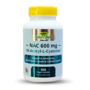 NAC 600mg (N-Acetyl-L-Cysteine) 100 Nature's field