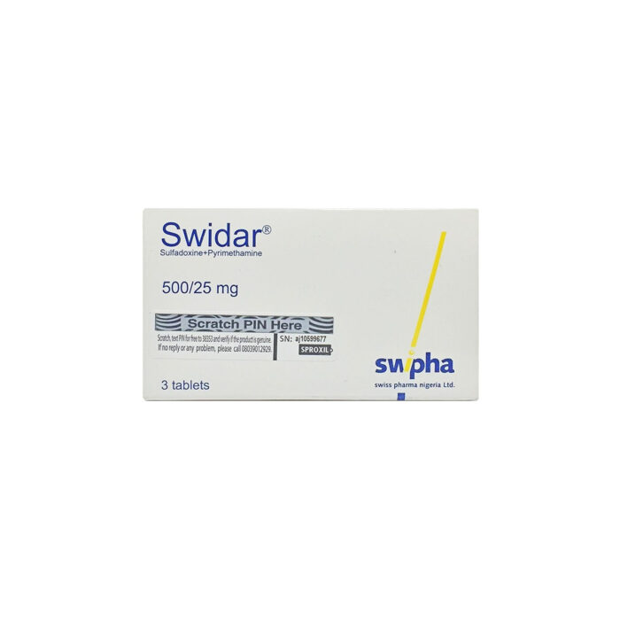 Swidar® Tablets (Artemether/Lumefantrine) – Swipha