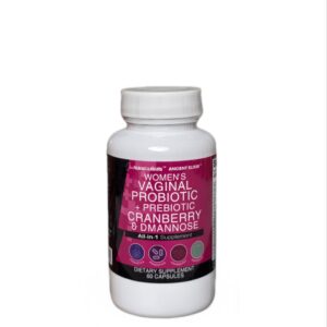 Women’s Vaginal Probiotic Plus Prebiotic, Cranberry & D-Mannose